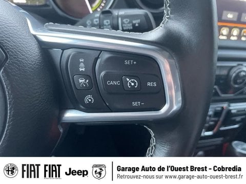 Voitures D'occasion À Brest | Jeep Wrangler Unlimited 2.0 T 380Ch 4Xe Overland Command-Trac My23