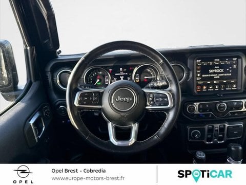Voitures D'occasion À Brest | Jeep Wrangler Unlimited 2.0 T 380Ch 4Xe 80Th Anniversary Command-Trac