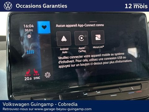 Voitures D'occasion À Guingamp | Volkswagen Id.3 204Ch - 77 Kwh Tour