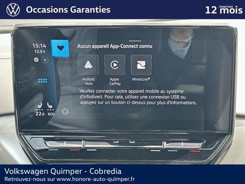 Voitures D'occasion À Quimper | Volkswagen Id.4 174Ch Pro 77 Kwh Life Plus