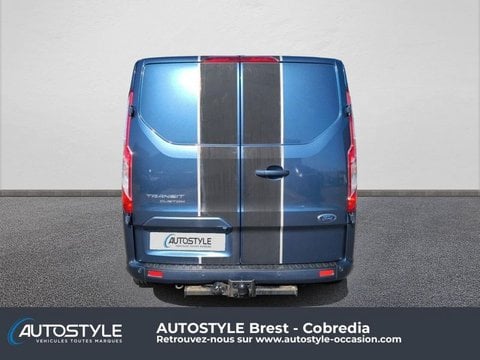 Voitures D'occasion À Brest | Ford Transit Custom 320 L1H1 2.0 Ecoblue 185 S&S Cabine Approfondi...