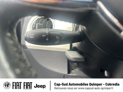 Voitures D'occasion À Quimper | Fiat 500 1.2 8V 69Ch Bianco Amore Edizione
