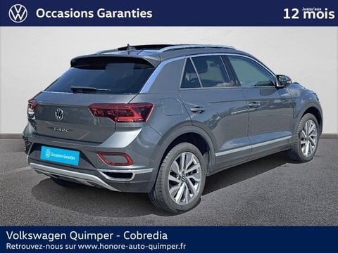 Voitures D'occasion À Quimper | Volkswagen T-Roc 1.5 Tsi Evo2 150Ch Style Exclusive Dsg7