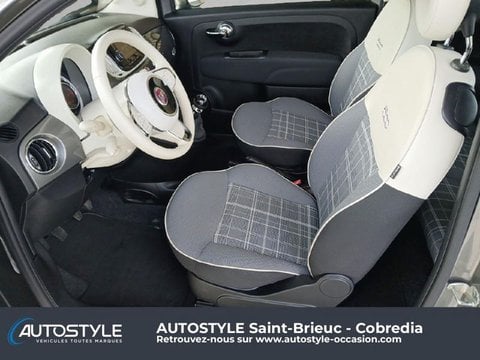 Voitures D'occasion À Yffiniac | Fiat 500 1.2 8V 69Ch Lounge