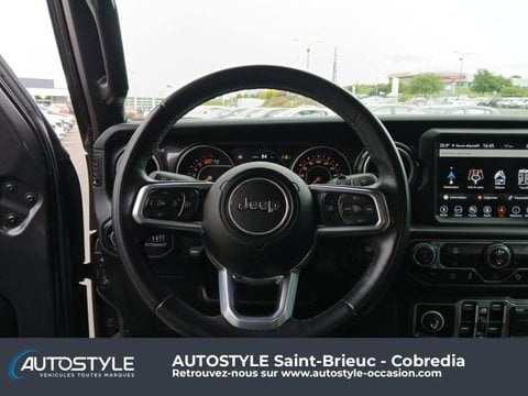 Voitures D'occasion À Yffiniac | Jeep Wrangler Unlimited 2.0 T 272Ch Sahara Command-Trac Bva8