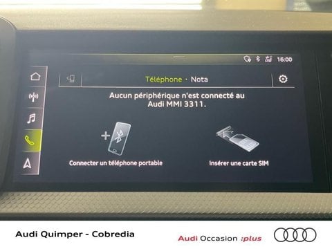 Voitures D'occasion À Quimper | Audi A1 Sportback 30 Tfsi 116Ch Design Luxe S Tronic 7