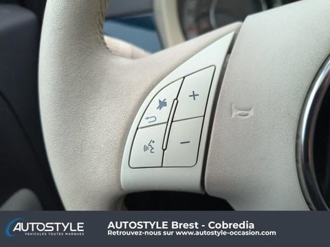 Voitures D'occasion À Brest | Fiat 500 1.2 8V 69Ch Lounge
