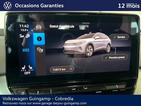 Voitures D'occasion À Guingamp | Volkswagen Id.4 174Ch Pro 77 Kwh Life Plus