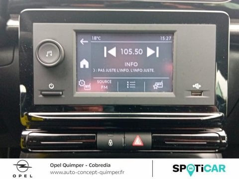 Voitures D'occasion À Quimper | Citroën C3 1.2 Puretech 83Ch S&S Live