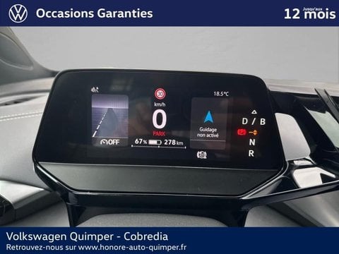 Voitures D'occasion À Quimper | Volkswagen Id.4 174Ch Pro 77 Kwh Life Plus