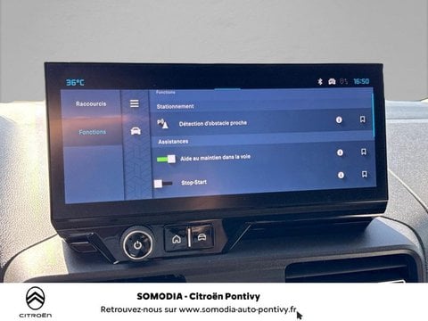 Voitures D'occasion À Loudeac | Citroën Berlingo Van M 650Kg Bluehdi 100Ch S&S