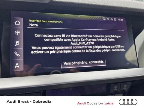 Voitures D'occasion À Brest | Audi A3 Sportback 40 Tfsi E 204Ch S Line S Tronic 6