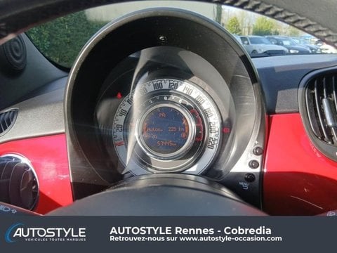 Voitures D'occasion À La Mézière | Fiat 500 1.0 70Ch Bsg S&S (Red)