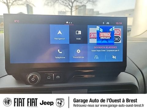 Voitures D'occasion À Brest | Fiat Doblo Fg M Electrique 136Ch Bat 54 Kwh 337 Kms Pack Premium C...