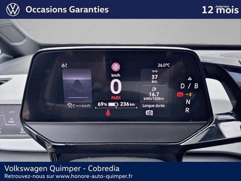Voitures D'occasion À Quimper | Volkswagen Id.3 204Ch Pro Performance 58 Kwh