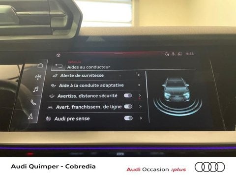 Voitures D'occasion À Quimper | Audi A3 Sportback 40 Tfsi E 204Ch S Line S Tronic 6
