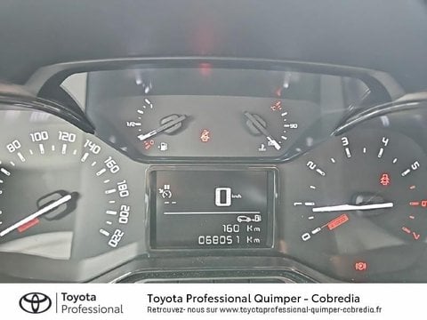 Voitures D'occasion À Quimper | Toyota Proace City 1.5 D-4D 100 Bvm6 Long Cab.appro Double Busin...