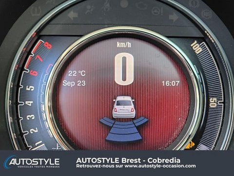 Voitures D'occasion À Brest | Fiat 500 1.2 8V 69Ch Lounge