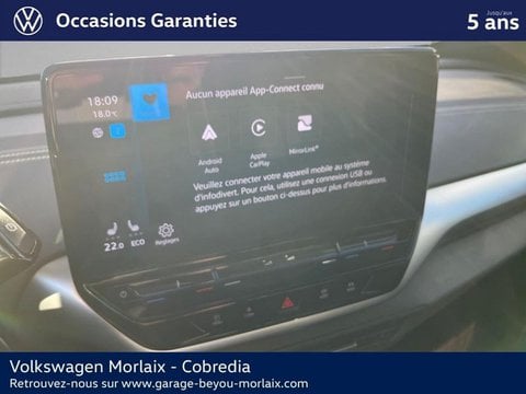 Voitures D'occasion À Morlaix | Volkswagen Id.5 174Ch Pro 77 Kwh