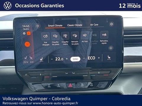 Voitures D'occasion À Quimper | Volkswagen Id. Buzz 204Ch Pro 77 Kwh