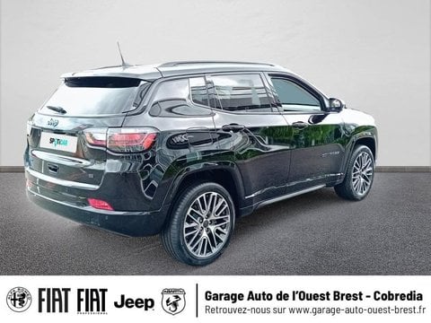 Voitures D'occasion À Brest | Jeep Compass 1.3 Turbo T4 240Ch Phev 4Xe Summit At6 Eawd