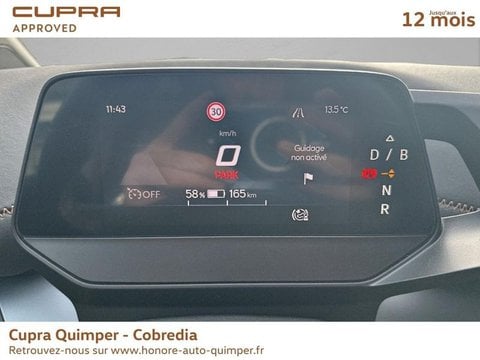 Voitures D'occasion À Quimper | Cupra Born 230Ch L 58 Kwh Vz