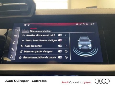 Voitures D'occasion À Quimper | Audi A3 Sportback 35 Tdi 150Ch S Line S Tronic 7