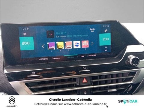 Voitures D'occasion À Lannion | Citroën C4 Moteur Électrique 136Ch (100 Kw) Shine Automatique