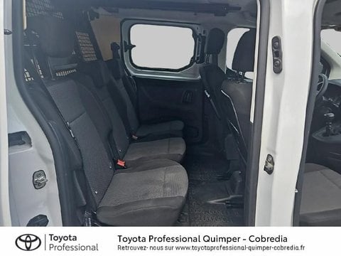 Voitures D'occasion À Quimper | Toyota Proace City 1.5 D-4D 100 Bvm6 Long Cab.appro Double Busin...