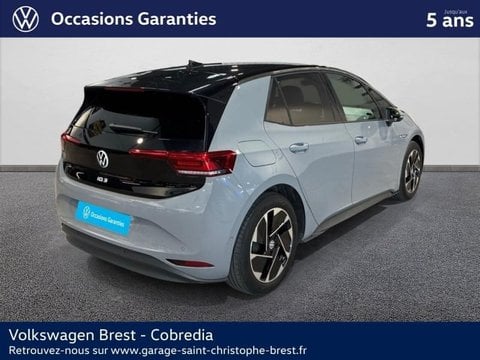 Voitures D'occasion À Brest | Volkswagen Id.3 204Ch Pro Performance 58 Kwh Active