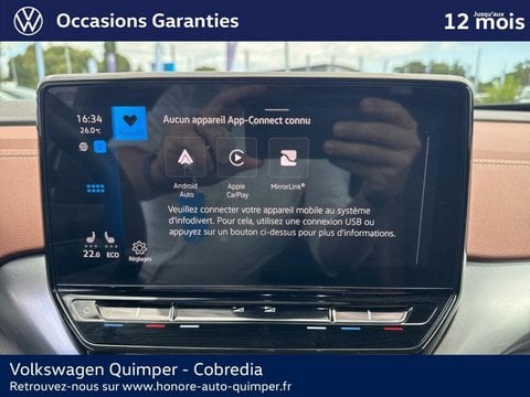 Voitures D'occasion À Quimper | Volkswagen Id.4 204Ch Pro Performance 77 Kwh