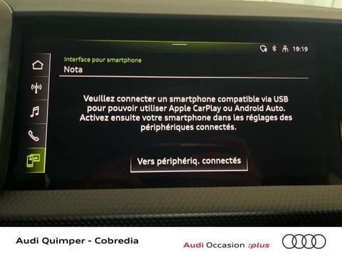 Voitures D'occasion À Quimper | Audi A1 Sportback 30 Tfsi 110Ch Advanced S Tronic 7