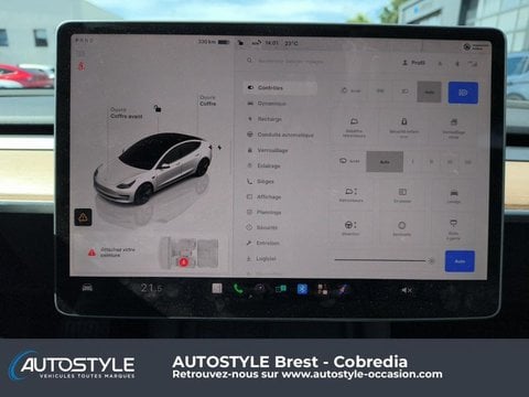 Voitures D'occasion À Brest | Tesla Model 3 Standard Rwd Plus My22