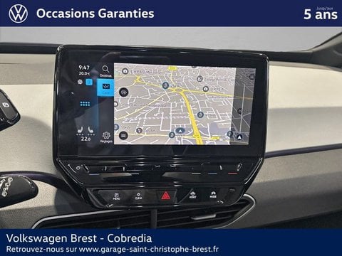 Voitures D'occasion À Brest | Volkswagen Id.3 204Ch Pro Performance 58 Kwh Active