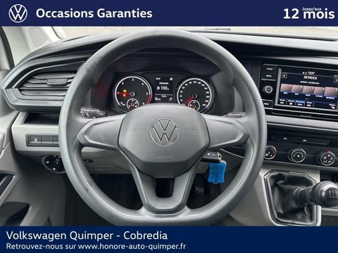 Voitures D'occasion À Quimper | Volkswagen Transporter Fg 2.8T L1H1 2.0 Tdi 90Ch Business