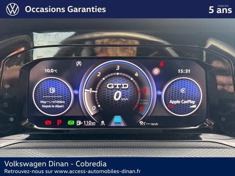 Voitures D'occasion À Saint-Brieuc | Volkswagen Golf 2.0 Tdi Scr 200Ch Gtd Dsg7