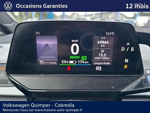Voitures D'occasion À Quimper | Volkswagen Id.3 204Ch Pro Performance 58 Kwh Active