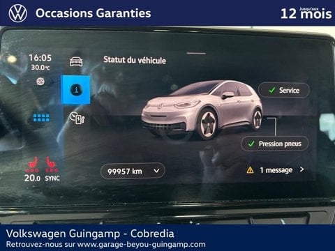 Voitures D'occasion À Guingamp | Volkswagen Id.3 204Ch - 77 Kwh Tour