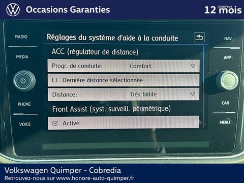 Voitures D'occasion À Quimper | Volkswagen T-Roc 1.0 Tsi 115Ch Lounge Euro6D-T