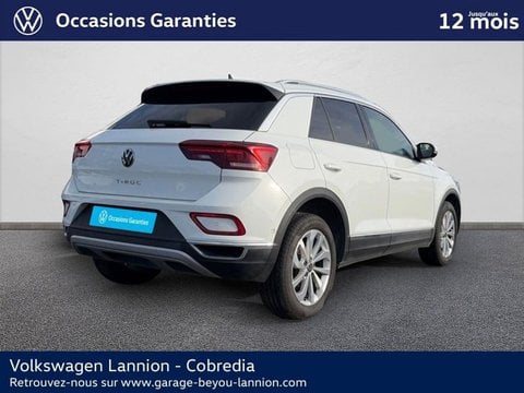 Voitures D'occasion À Lannion | Volkswagen T-Roc 1.5 Tsi Evo 150Ch Style Dsg7