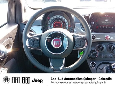 Voitures D'occasion À Quimper | Fiat 500 1.0 70Ch Bsg S&S Pack Confort