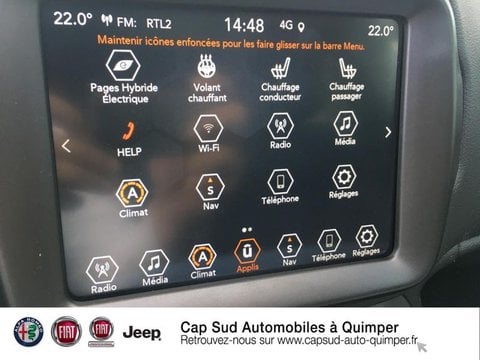 Voitures D'occasion À Quimper | Jeep Renegade 1.3 Turbo T4 190Ch My 21 4Xe Central Park At6