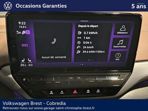 Voitures D'occasion À Brest | Volkswagen Id.5 174Ch Pro 77 Kwh