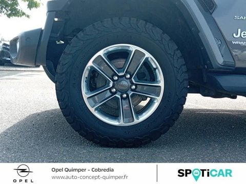 Voitures D'occasion À Quimper | Jeep Wrangler Unlimited 2.2 Multijet 200Ch Sahara Command-Trac B...
