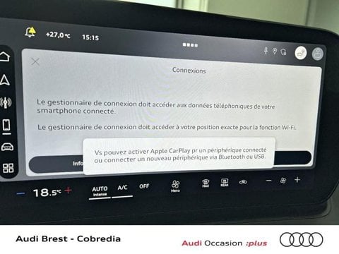 Voitures D'occasion À Brest | Audi Q3 1.5 Tfsi 150Ch Hybride Design S Tronic 7