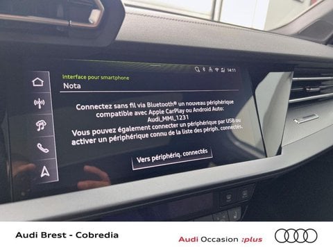Voitures D'occasion À Brest | Audi A3 Sportback 1.5 Tfsi 150Ch Hybride S Line S Tronic 7