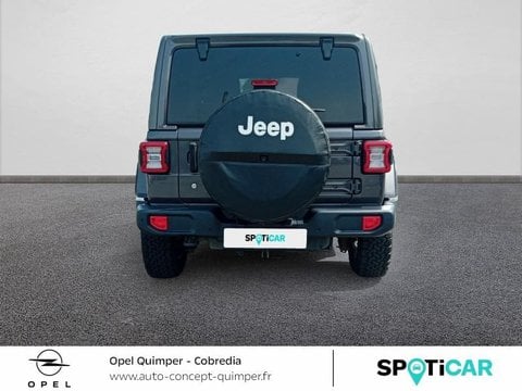 Voitures D'occasion À Quimper | Jeep Wrangler Unlimited 2.2 Multijet 200Ch Sahara Command-Trac B...
