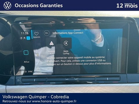Voitures D'occasion À Quimper | Volkswagen Golf Sw 1.5 Etsi Opf 130Ch Life Plus Dsg7