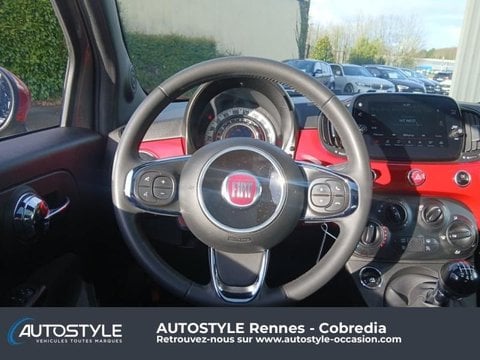 Voitures D'occasion À La Mézière | Fiat 500 1.0 70Ch Bsg S&S (Red)