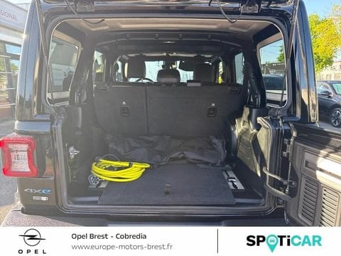 Voitures D'occasion À Brest | Jeep Wrangler Unlimited 2.0 T 380Ch 4Xe 80Th Anniversary Command-Trac